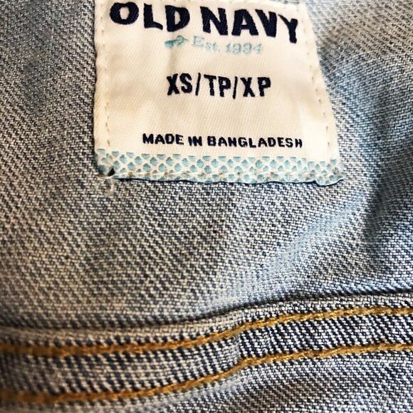 DENIM distressed blue vest - Picture 6 of 6